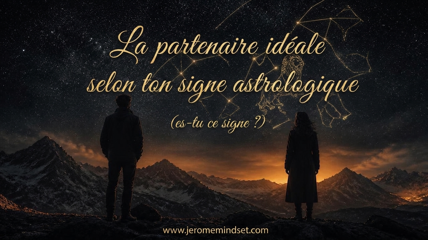 Quelle partenaire résonne avec votre énergie selon votre signe — deux autonomies sous un ciel étoilé — Jérôme Mindset