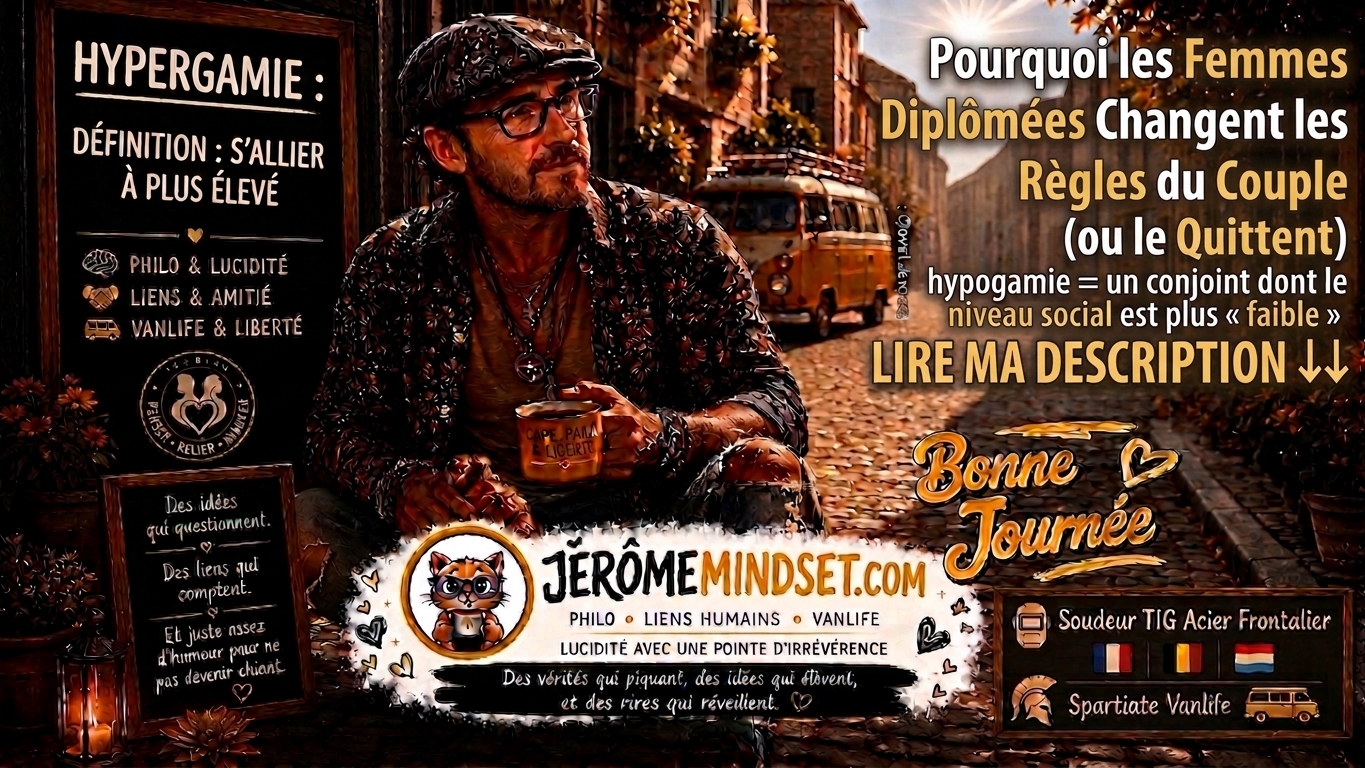 Hypergamie, hypogamie et tensions du marché matrimonial — Jérôme Mindset