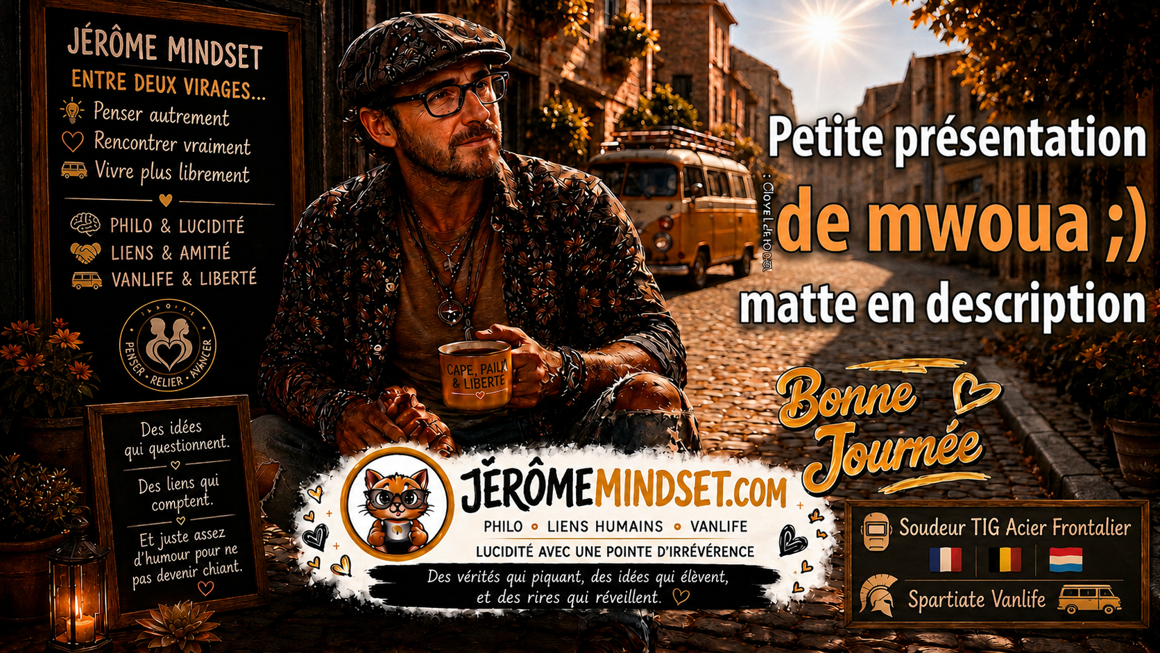 Jérôme Mindset — Petite présentation de mwoua ;)