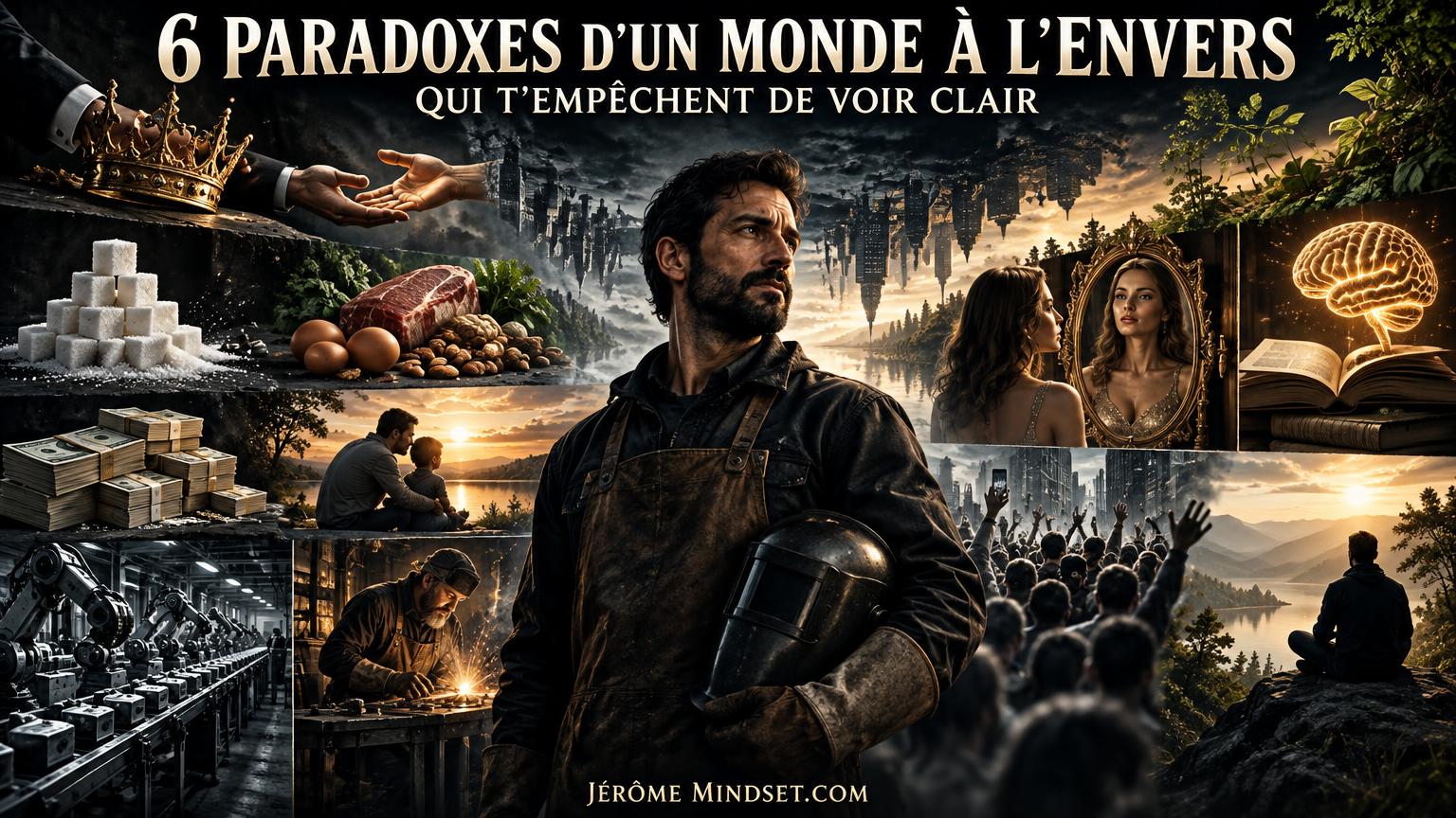 6 paradoxes d’un monde à l’envers qui t’empêchent de voir clair — Jérôme Mindset